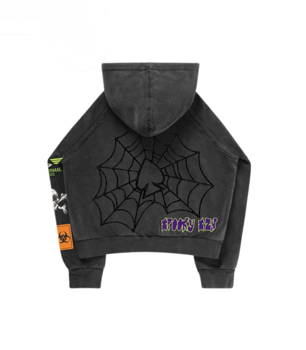 ACID WASHED “HAZARD” HOODIE